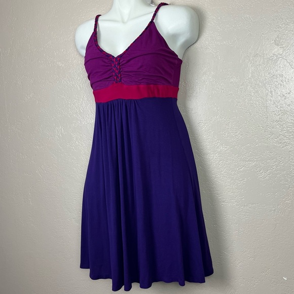 Chosse 5 Ítems for $30 Ana women sleeveless pink purple comfort mini dress ‎ SzM - Picture 11 of 16